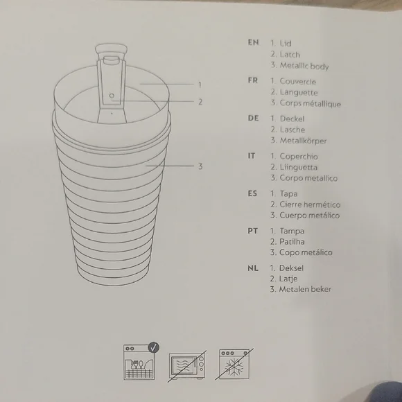 Nespresso Stainless Steel Travel Mug - Picture 6 of 6